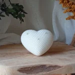 Bougie Cœur sculptée