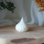Bougie décorative torsadée