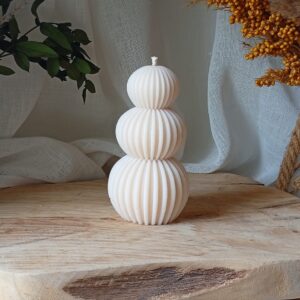 Bougie design totem