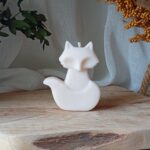 Bougie renard artisanale